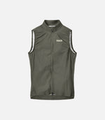 PEDALED WOMEN ELEMENT WATERPROOF VEST - CHARCOAL GRAY