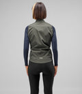 PEDALED WOMEN ELEMENT WATERPROOF VEST - CHARCOAL GRAY