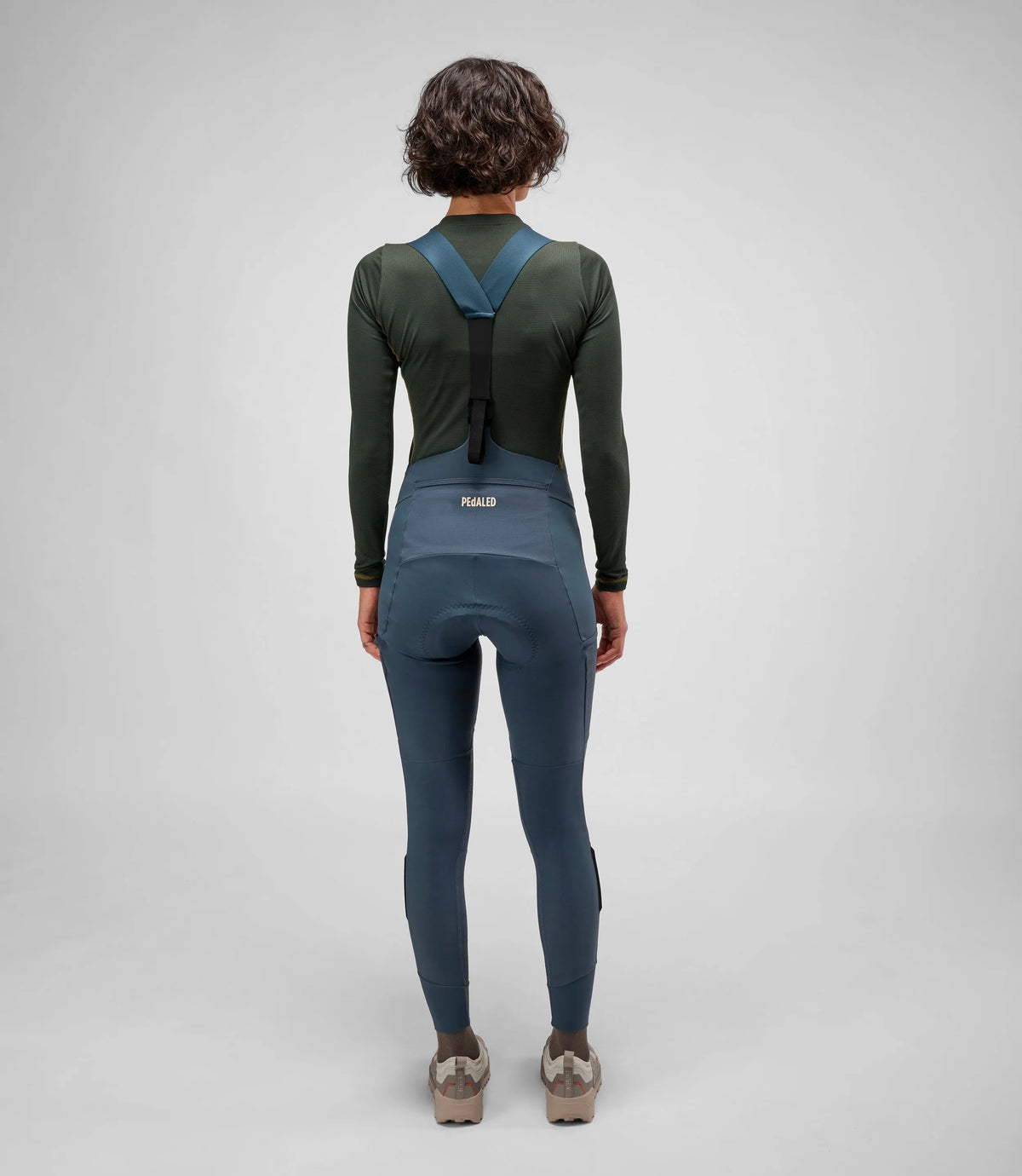 PEDALED WOMEN ODYSSEY BIB TIGHTS - NAVY