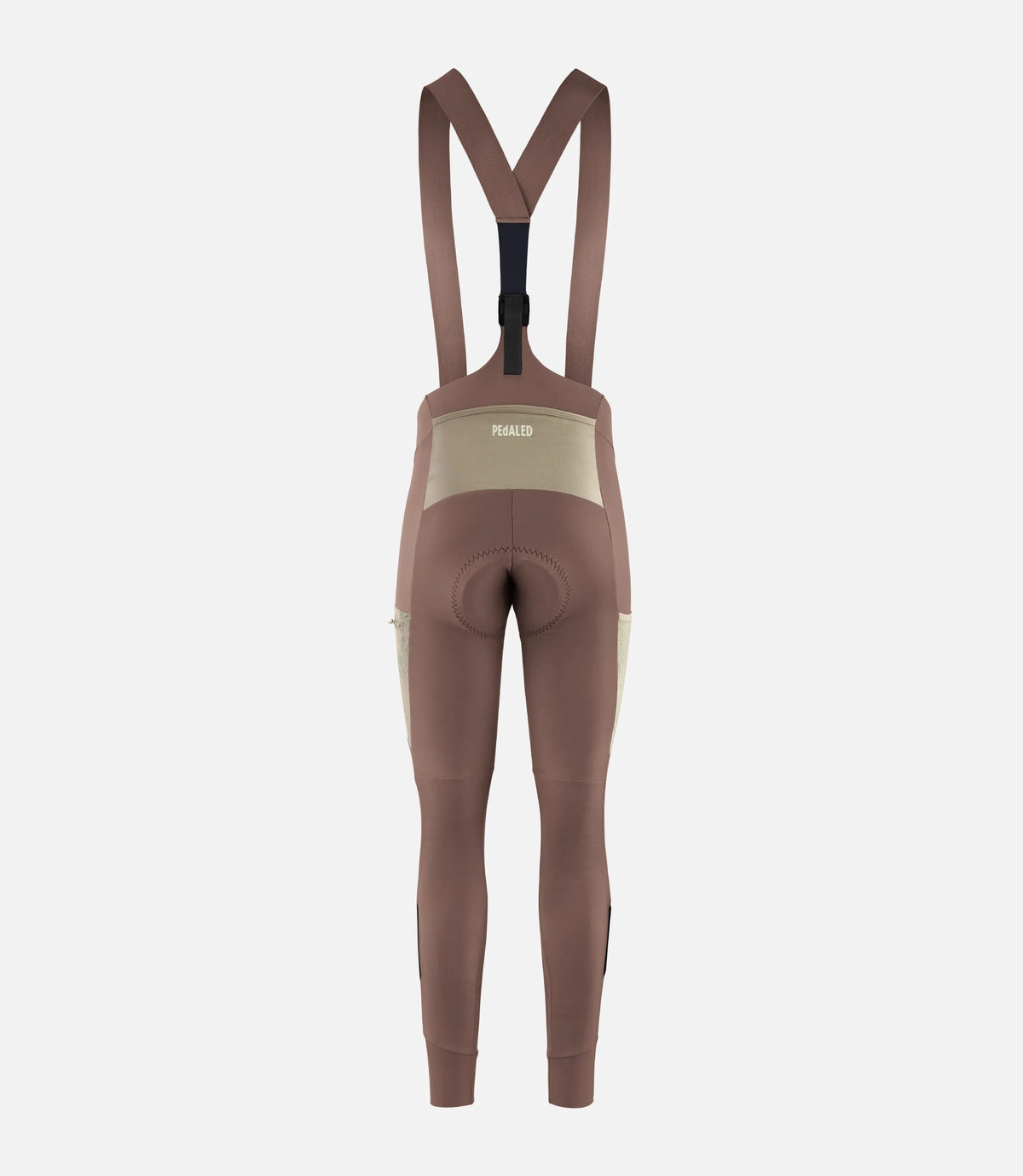 PEDALED WOMEN ODYSSEY BIB TIGHTS - WALNUT
