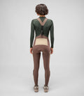 PEDALED WOMEN ODYSSEY BIB TIGHTS - WALNUT