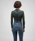 PEDALED WOMEN ODYSSEY POWER DRY BASE LAYER - DARK OLIVE