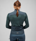 PEDALED WOMEN ODYSSEY WINDBLOCK MERINO JERSEY - DARK SLATE
