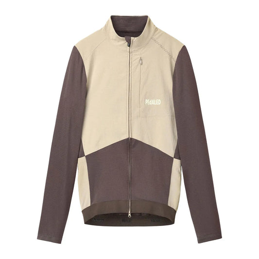 PEDALED WOMEN ODYSSEY WINDBLOCK MERINO JERSEY - RAISIN PURPLE