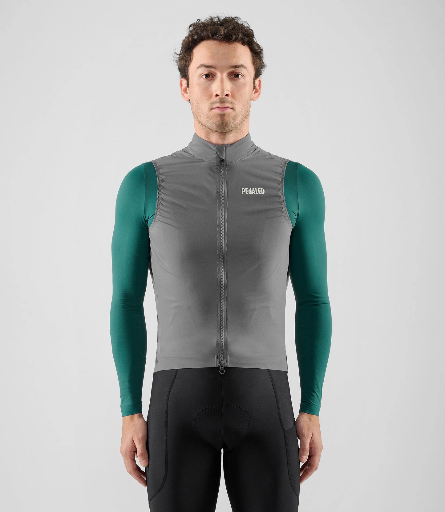 PEDALED Waterproof Vest - Grey