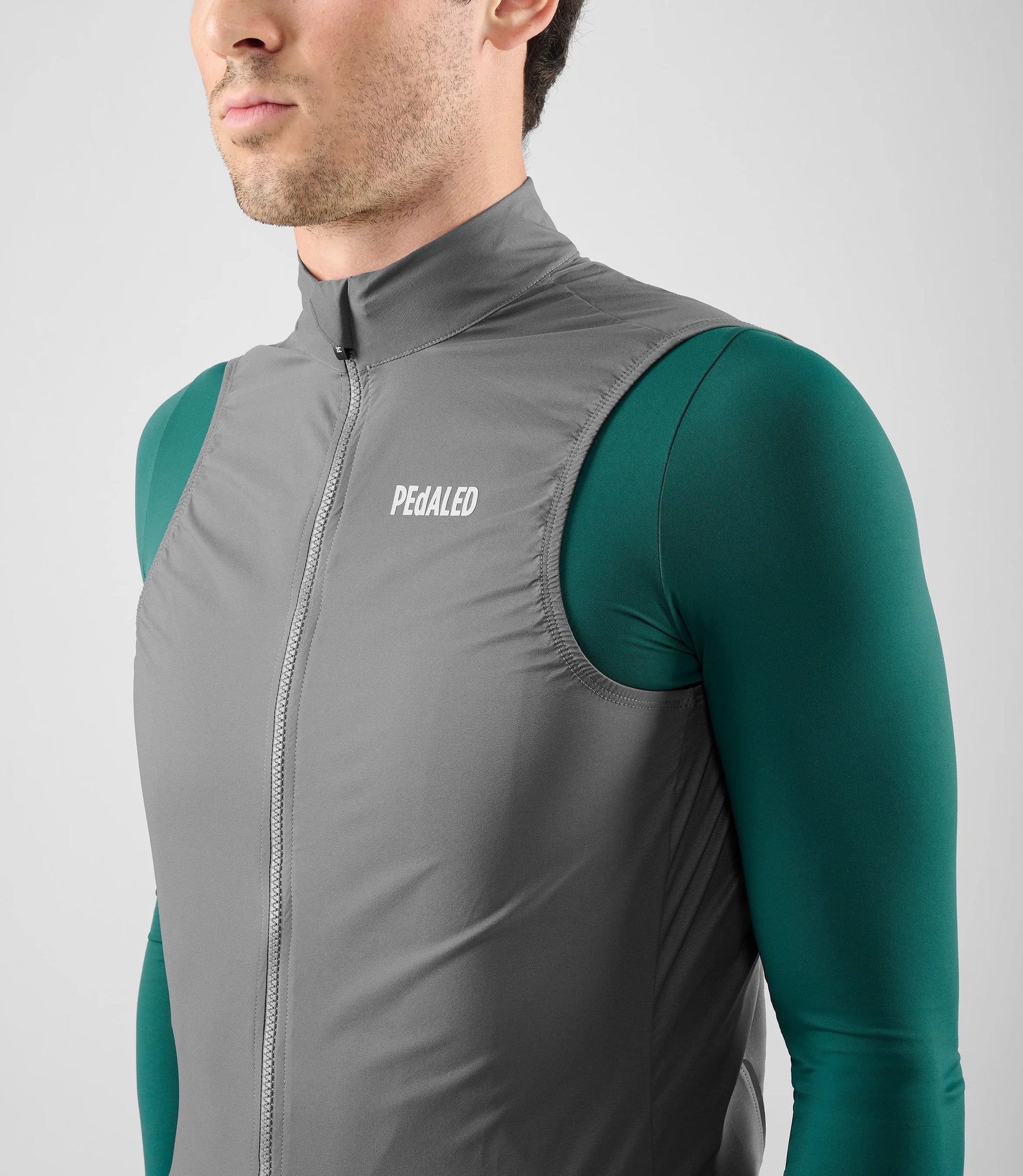 PEDALED Waterproof Vest - Grey
