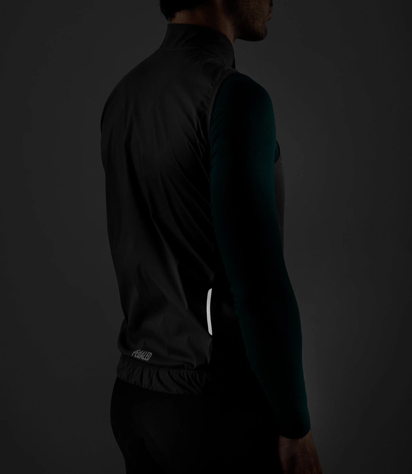 PEDALED Waterproof Vest - Grey