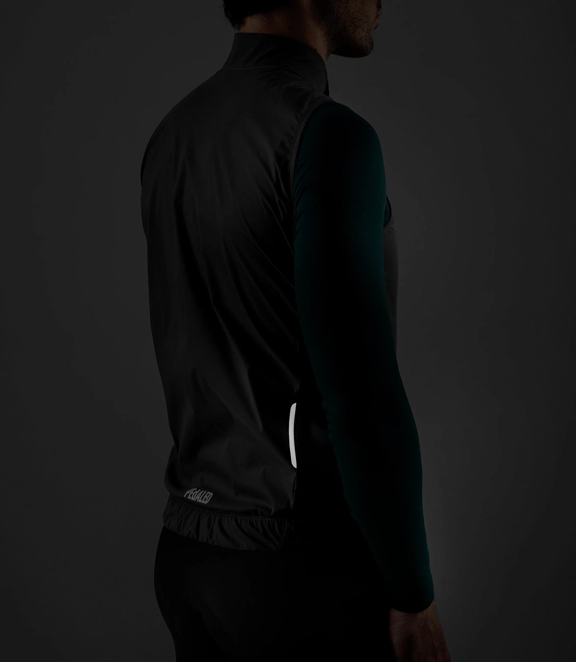 PEDALED Waterproof Vest - Grey