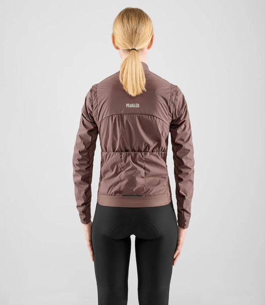 PEDALED Womens Element Alpha® Jacket Raisin - Purple