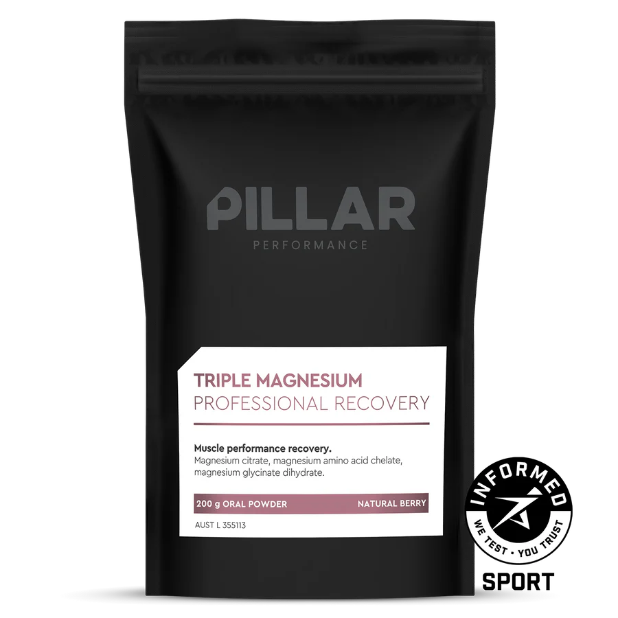PILLAR PERFORMANCE Professional Recovery Triple Magnesium 200g- Berry