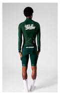 VELODROM RaceDay 3.0 Thermal Fietsshirt lange mouwen - Pine Groove/Wit
