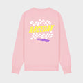 VELODROM Raceday Sweater - Pink/Yellow/Purple