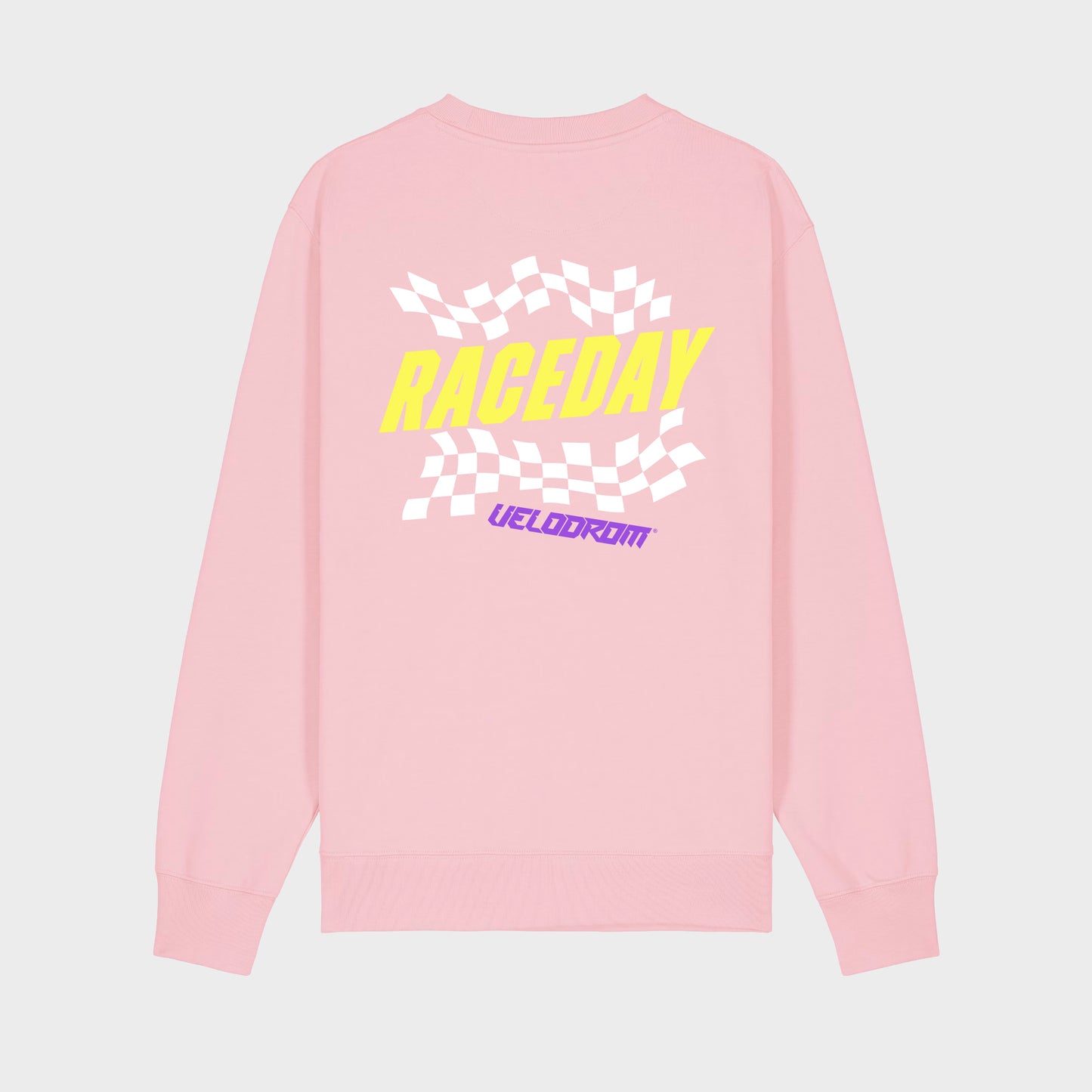 VELODROM Raceday Sweater - Pink/Yellow/Purple