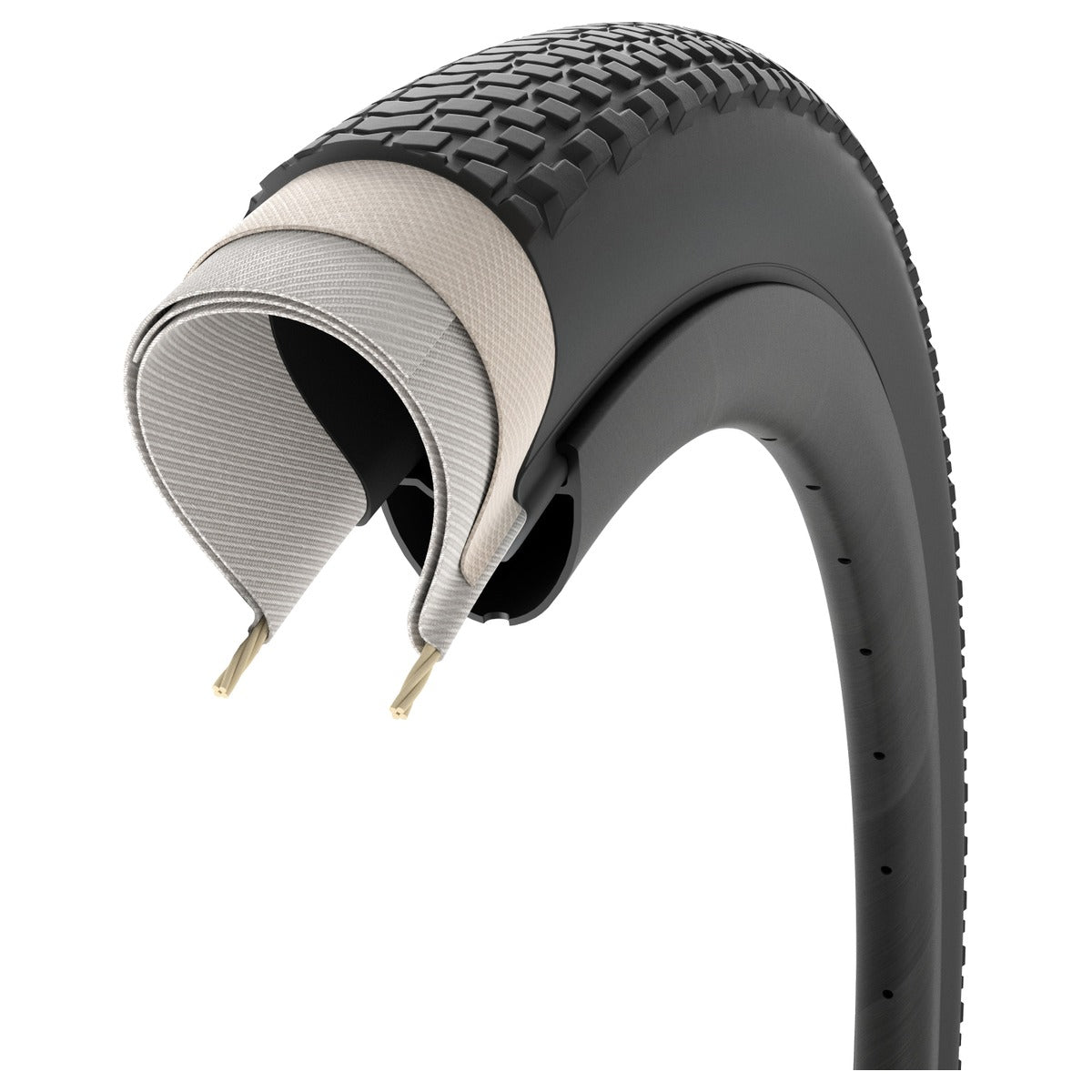 PIRELLI Cinturato Gravel H P-Line 60 TPI Gravel Tyre - Black