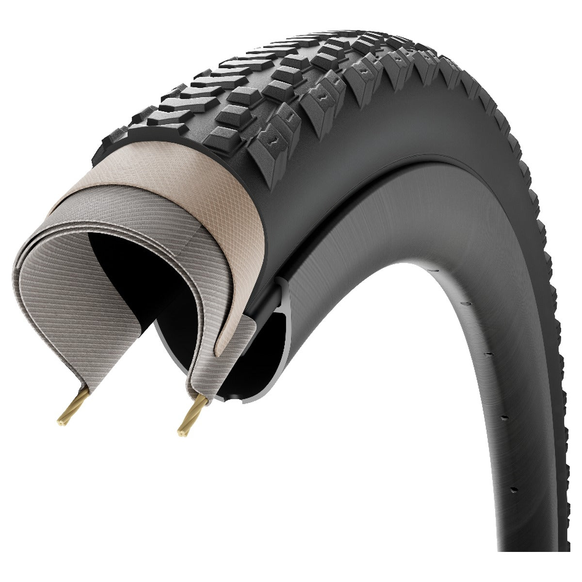 PIRELLI Cinturato Gravel RM 120 TPI Gravel Tyre - Retro