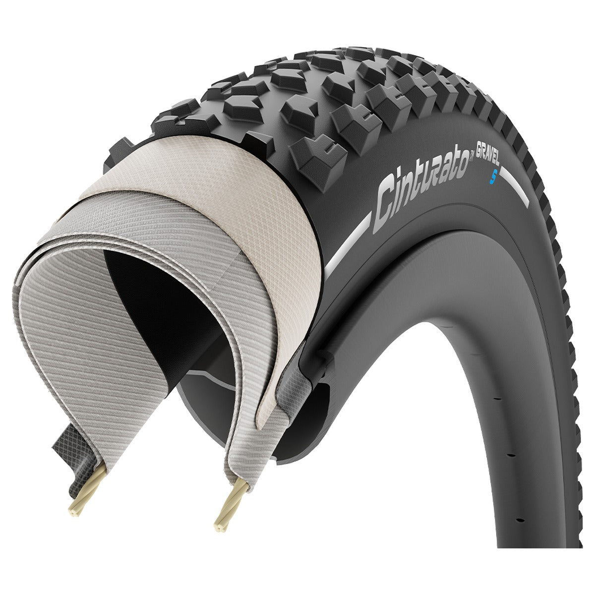 PIRELLI Cinturato Gravel S Gravel Tyre - Classic Tan