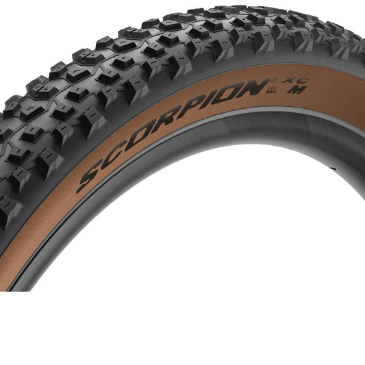 PIRELLI SCORPION XC M TLR CLASSIC FOLDABLE PROWALL MTB Tyre SMARTGRIP - CLASSIC Brown