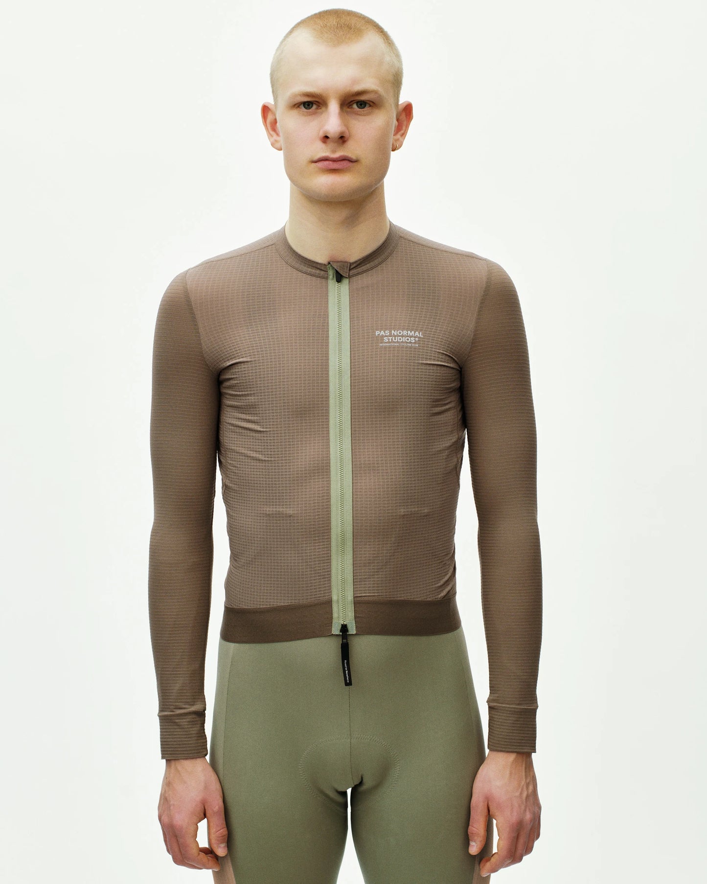 PAS NORMAL STUDIOS Escapism Cargo Cykelbukser med seler - Light Olive