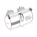Velodrom Mini Sacoche de guidon Ripstop - Metallic Grey