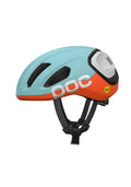 POC Amidal Cycling Helmet - Indicolite Blue Matt/Carnelian Orange Matt