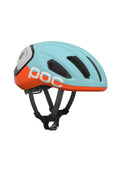POC Amidal Cycling Helmet - Indicolite Blue Matt/Carnelian Orange Matt