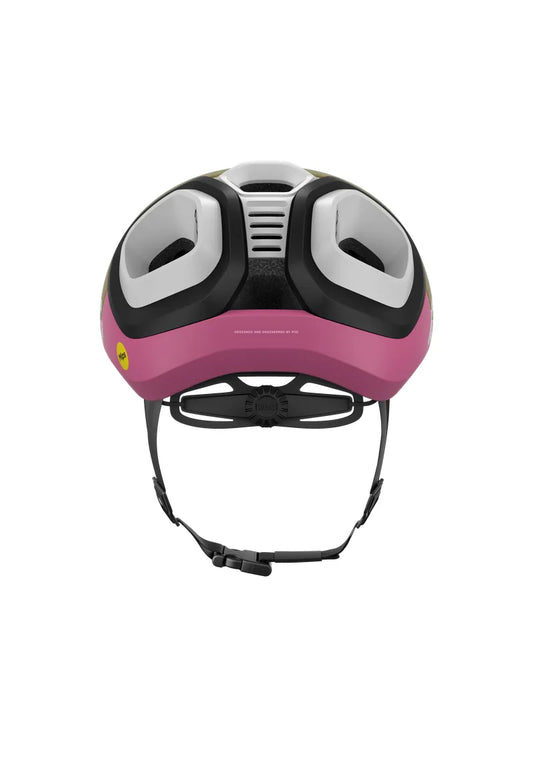 POC Amidal Cycling Helmet - Olivine Green Matt/Thulite Pink Matt