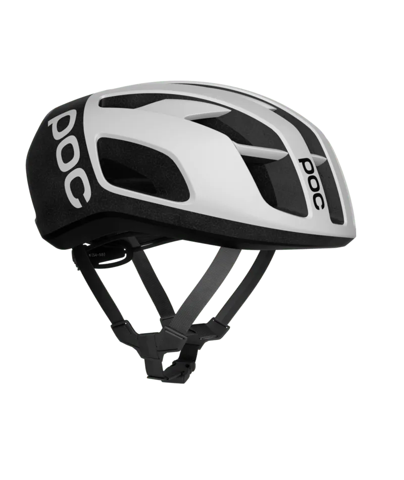 POC Cytal Lite Cycling Helmet - Hydrogen White/Uranium Black Matt