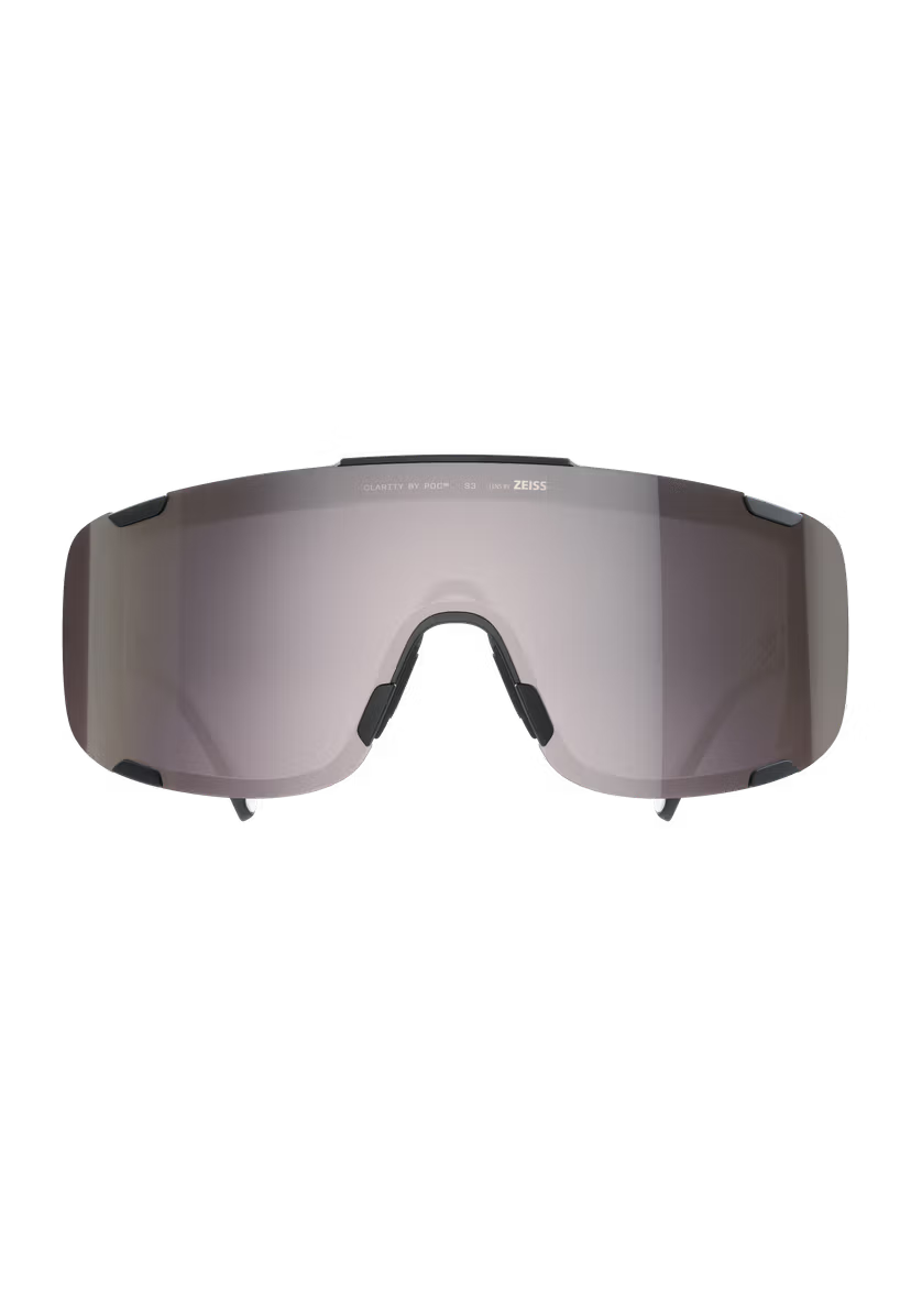 POC Devour Mid Bike Sunglasses + Extra Lens - Uranium Black