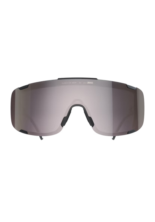 POC Devour Mid Bike Sunglasses + Extra Lens - Uranium Black