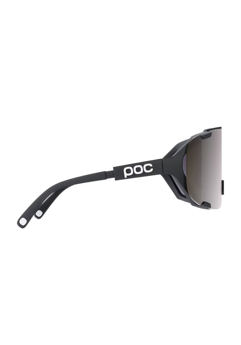 POC Devour Mid Bike Sunglasses + Extra Lens - Uranium Black