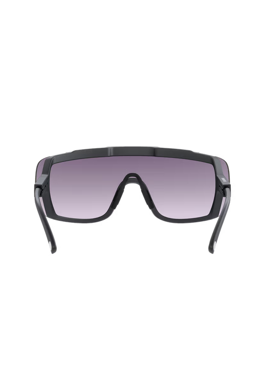 POC Devour Mid Bike Sunglasses + Extra Lens - Uranium Black