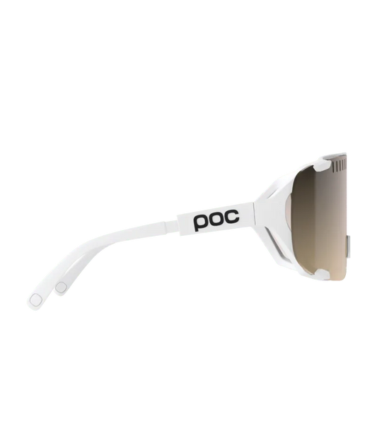 POC Devour Mid Hydrogen White/Clarity Trail /Partly Sunny Silver - 9535