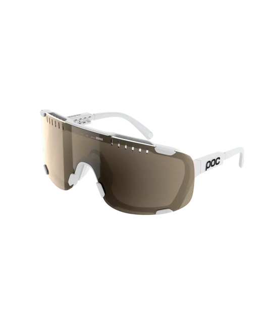 POC Devour Mid Hydrogen White/Clarity Trail /Partly Sunny Silver - 9535