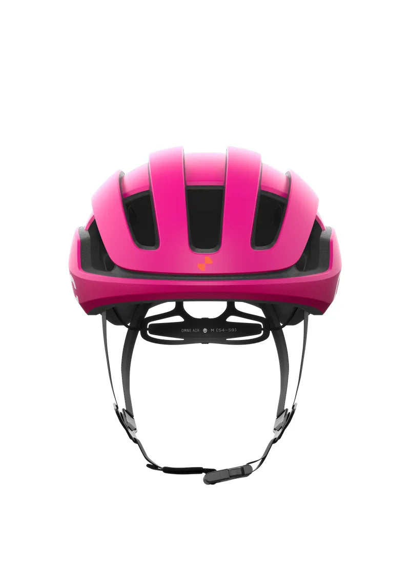 POC Omne Air MIPS Cycling Helmet - Rhos Red Matt/Citrine Yellow Matt