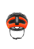 POC Omne Air MIPS Cycling Helmet - Uranium Black Matt/Fluorescent Orange Matt