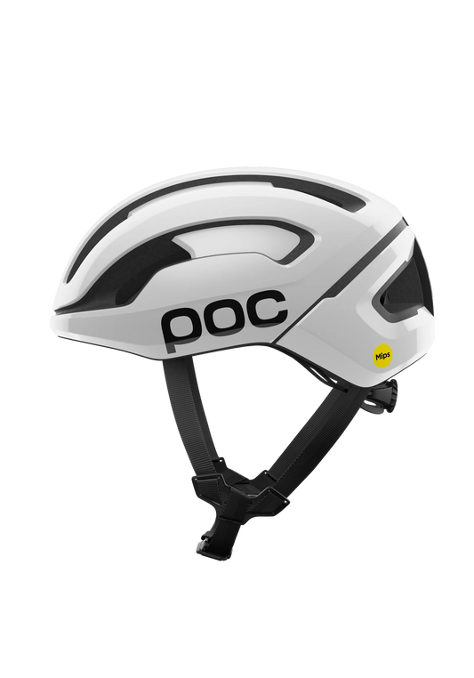 POC Omne Air Mips - Hydrogen White/Uranium Black Matt With Logo