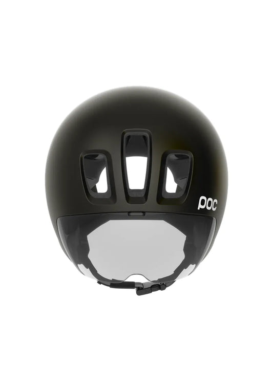 POC Procen Road Cycling Helmet - Uranium Black Matt