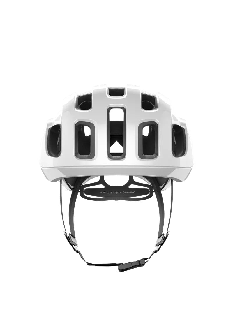 POC Ventral Air MIPS Cycling Helmet - Hydrogen White/Fluorescent Orange