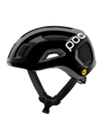 POC Ventral Air Mips Cycling Helmet - Uranium Black Matt/Hydrogen White With Logo