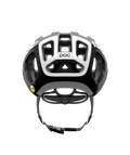 POC Ventral Air Mips Cycling Helmet - Uranium Black Matt/Hydrogen White With Logo