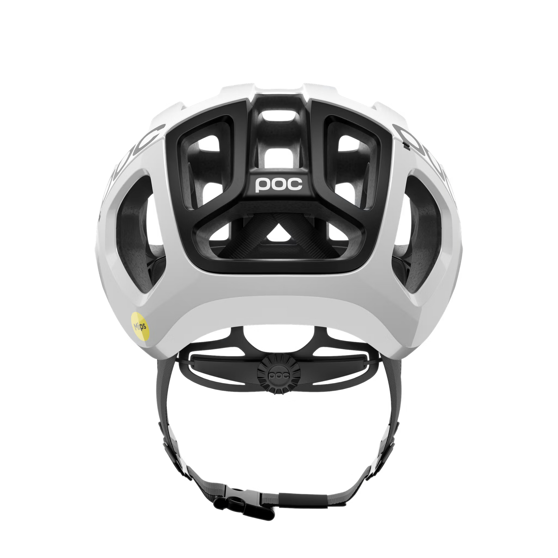 POC Ventral Air Mips - Hydrogen White/Uranium Black Matt W. Logo