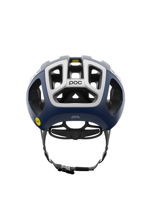 POC Ventral Air Mips Wide Fit Cycling Helmet - Lead Blue Matt