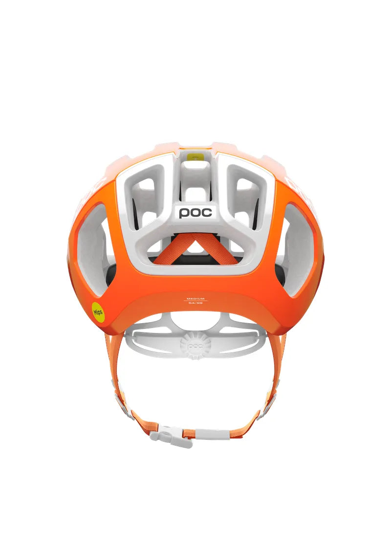 POC Ventral Air Mips Wide Fit Cycling Helmet - Zink Orange AVIP