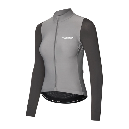 Women's Mechanism Long Sleeve Jersey - Colour Block Grey