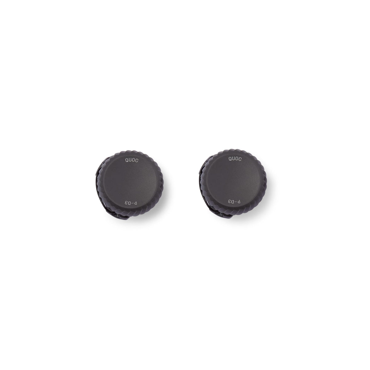 QUOC Tech Dial Kit di ricambio 2026 (Pair) - Nero