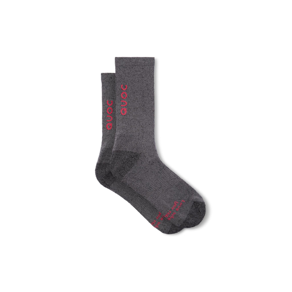 QUOC Signature Merino Socken - Graphite