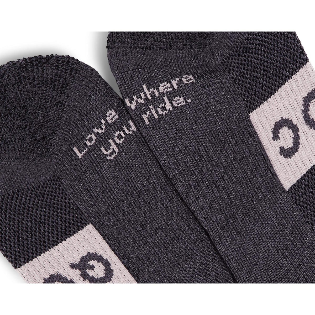 QUOC All Season Merino Sokker - Charcoal