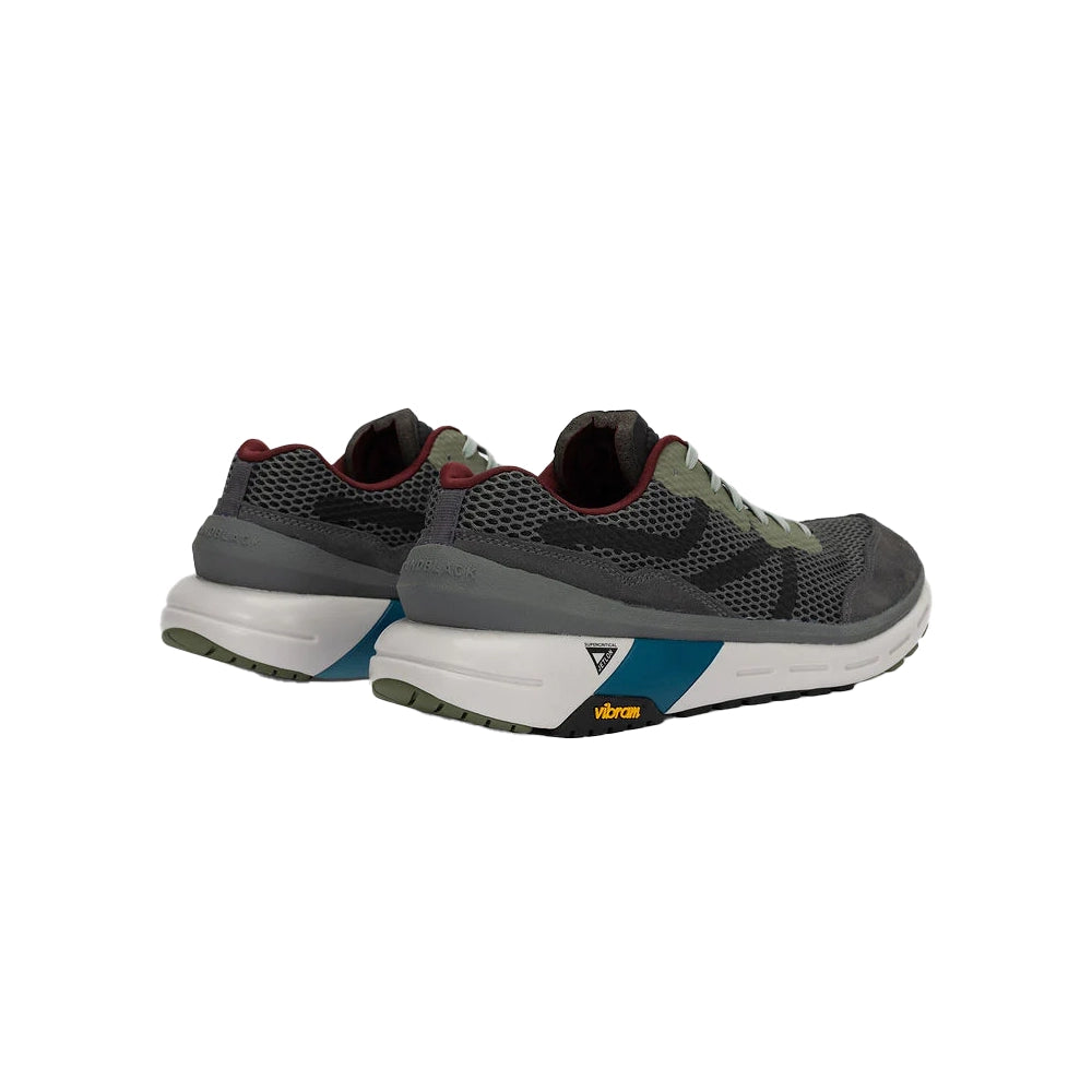 BRANDBLACK Specter X 2.0 Casual Shoes - Charcoal Grey/Olive Blue