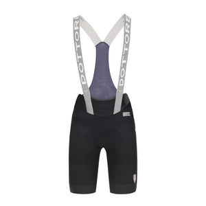 Q36.5 Dottore Clima Bib Shorts Women - Black
