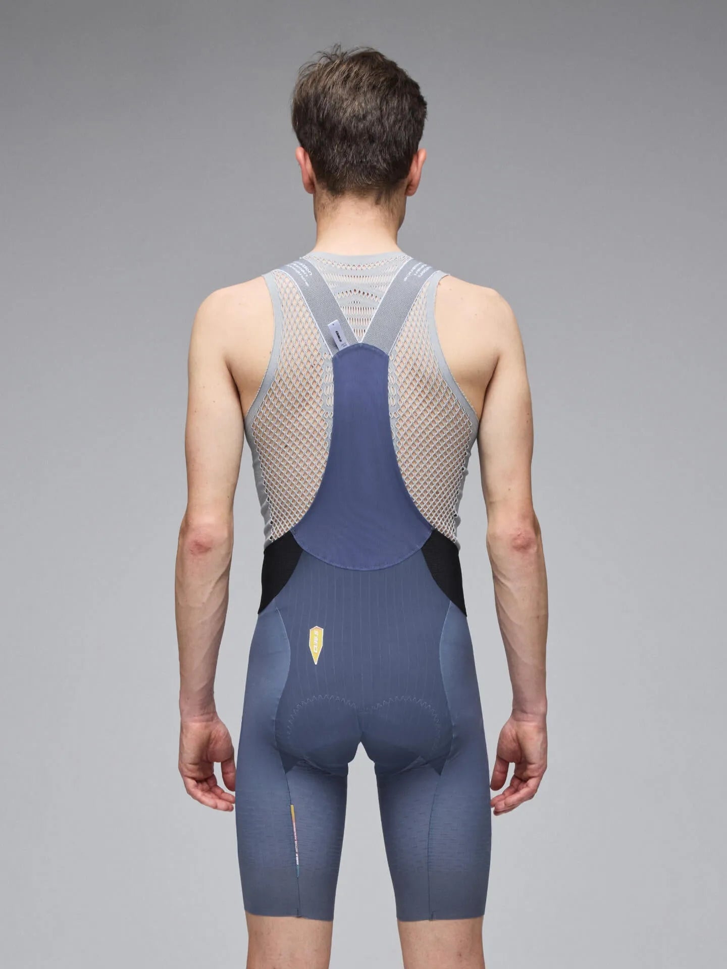 Q36.5 Dottore Clima Gravel Bib Shorts - Grey